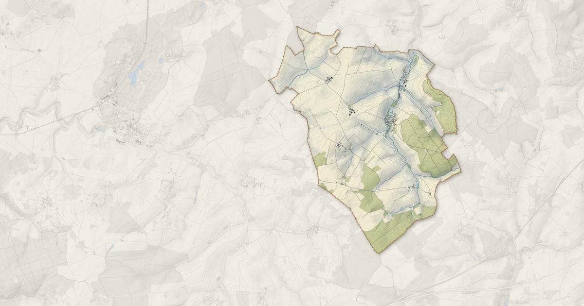 Portrait cartographique de Coulonges-Cohan : relief, eau, forêts, bâti et voies, calculés à partir des données de l'IGN