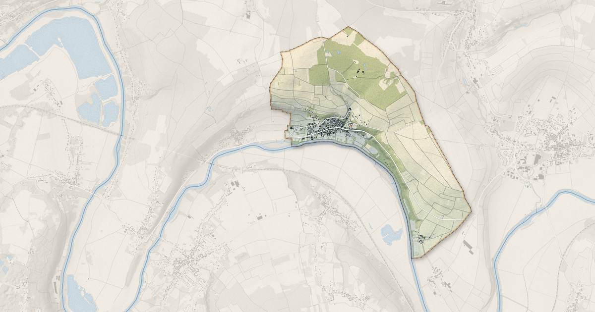 Portrait cartographique de Crouttes-sur-Marne : relief, eau, forêts, bâti et voies, calculés à partir des données de l'IGN