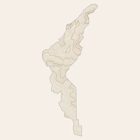 Fère-en-Tardenois : courbes de niveau