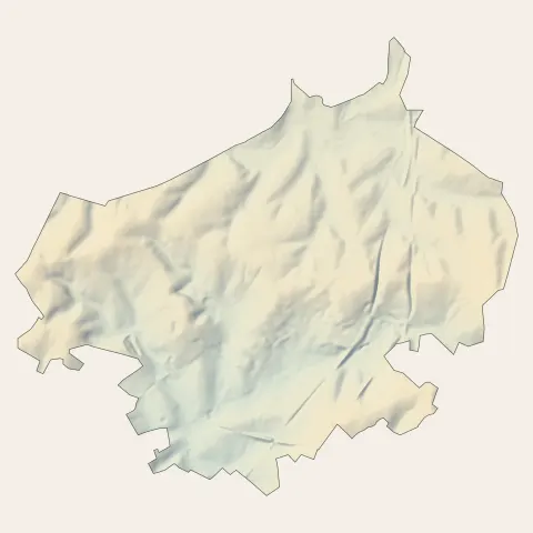Fresnoy-le-Grand : relief