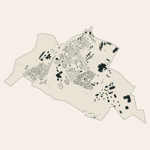 Gauchy : bâti