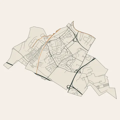 Gauchy : voies
