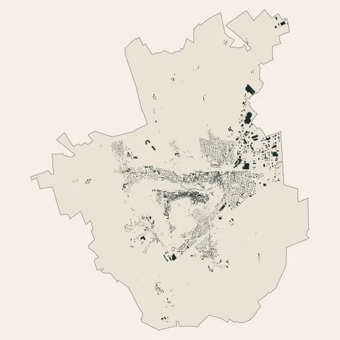 Laon : bâti
