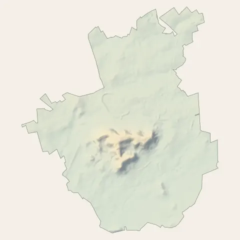 Laon : relief