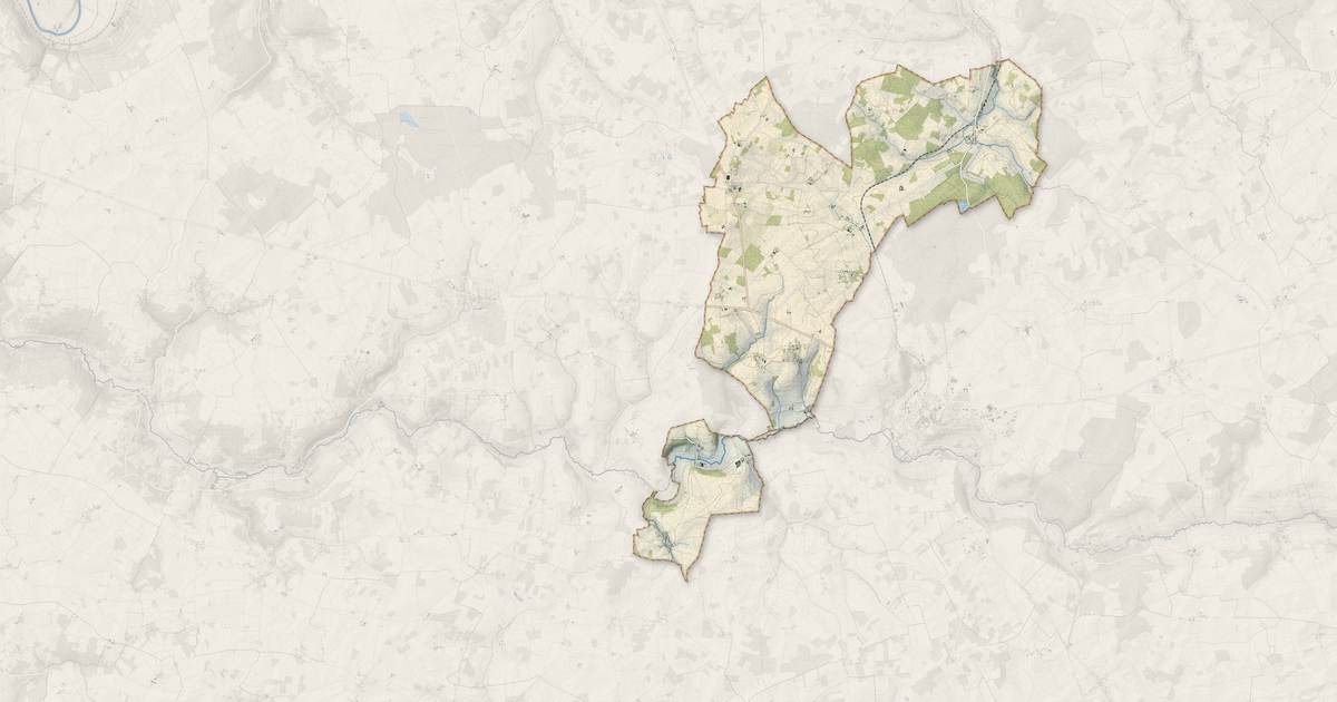 Portrait cartographique de Dhuys et Morin-en-Brie : relief, eau, forêts, bâti et voies, calculés à partir des données de l'IGN