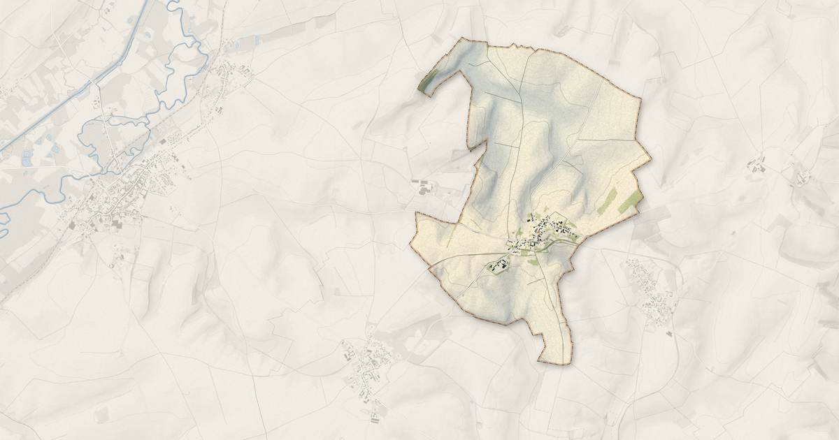 Portrait cartographique de Pleine-Selve : relief, eau, forêts, bâti et voies, calculés à partir des données de l'IGN