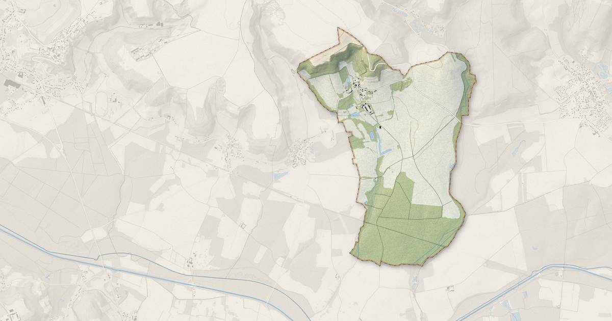 Portrait cartographique de Quincy-Basse : relief, eau, forêts, bâti et voies, calculés à partir des données de l'IGN