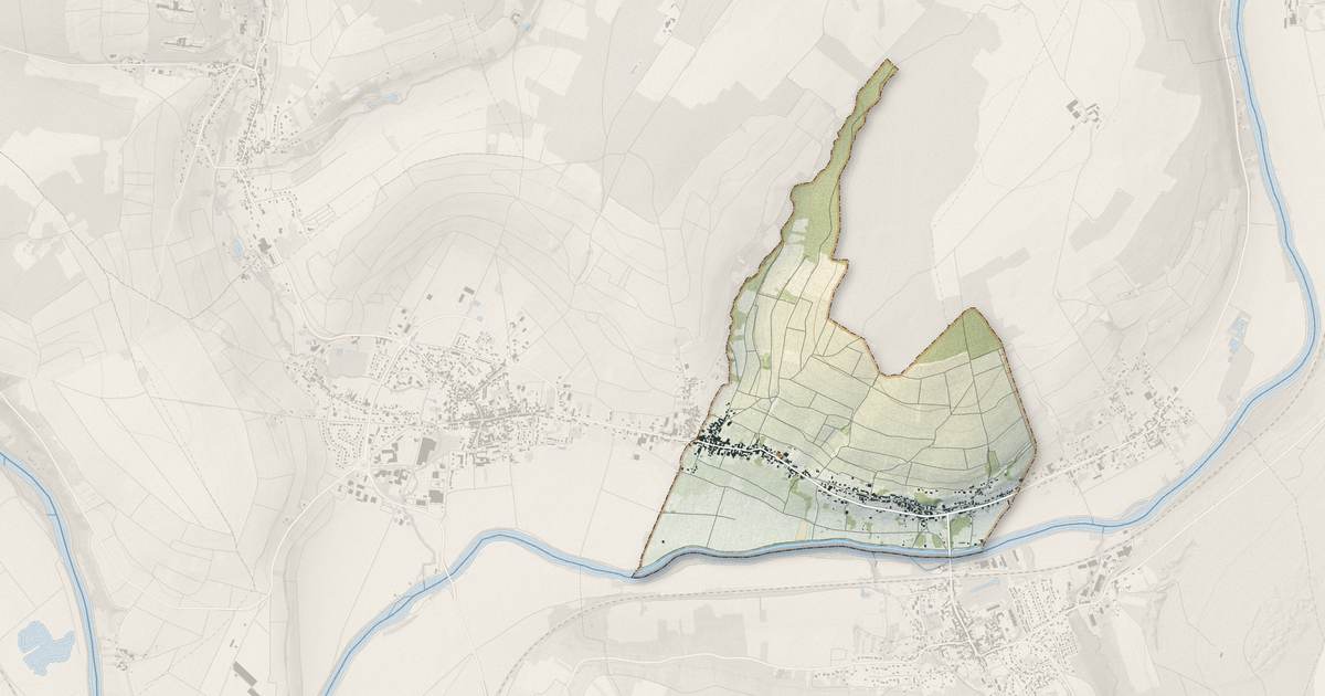 Portrait cartographique de Saulchery : relief, eau, forêts, bâti et voies, calculés à partir des données de l'IGN
