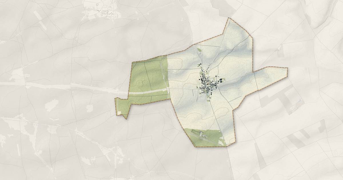 Portrait cartographique de La Selve : relief, eau, forêts, bâti et voies, calculés à partir des données de l'IGN