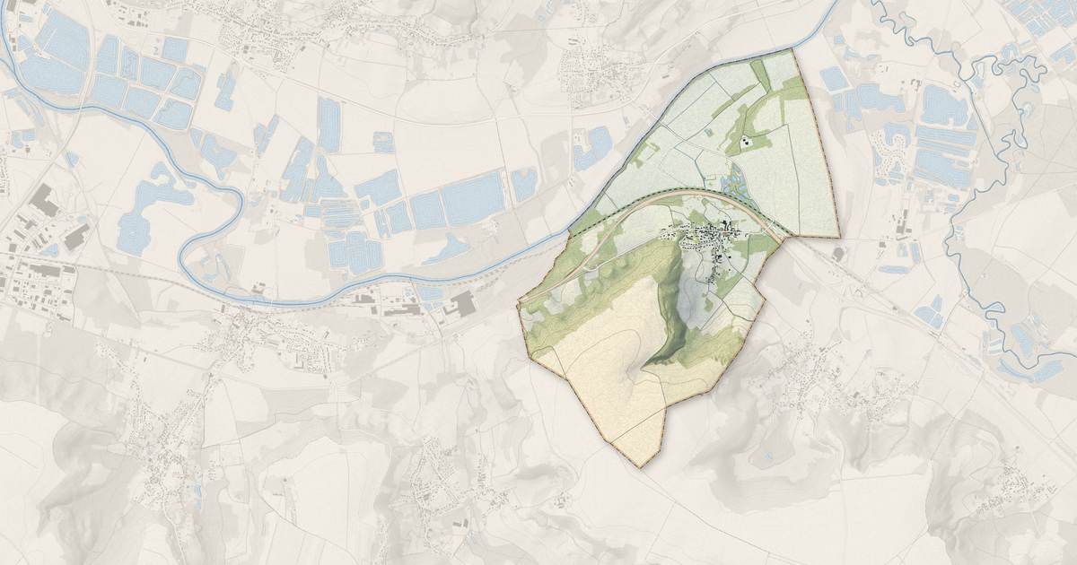 Portrait cartographique de Sermoise : relief, eau, forêts, bâti et voies, calculés à partir des données de l'IGN