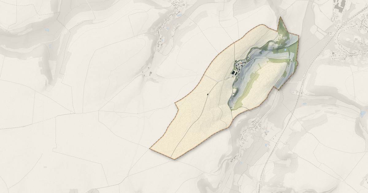 Portrait cartographique de Tannières : relief, eau, forêts, bâti et voies, calculés à partir des données de l'IGN
