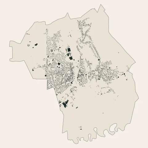 Tergnier : bâti