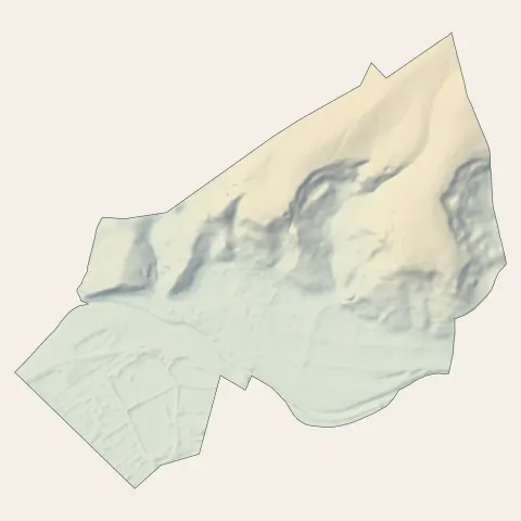 Vailly-sur-Aisne : relief