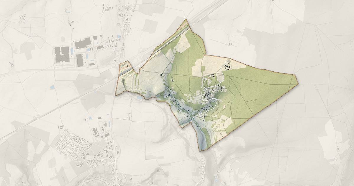 Portrait cartographique de Verdilly : relief, eau, forêts, bâti et voies, calculés à partir des données de l'IGN