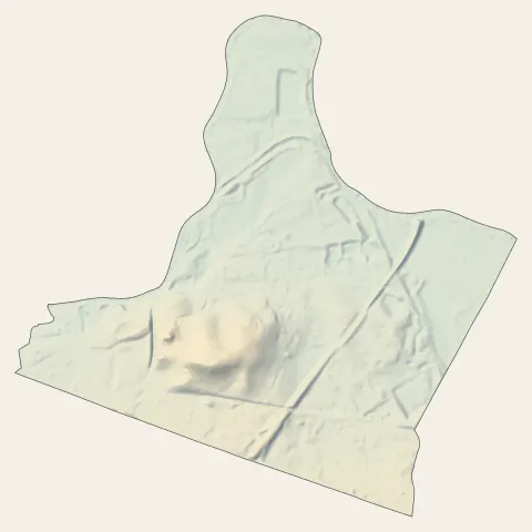 Villeneuve-Saint-Germain : relief