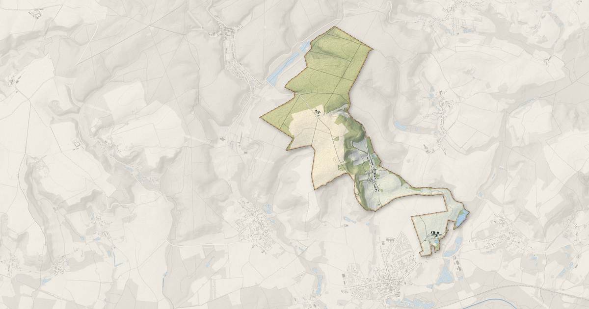 Portrait cartographique de Wissignicourt : relief, eau, forêts, bâti et voies, calculés à partir des données de l'IGN