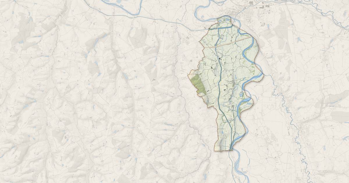 Portrait cartographique de Chassenard : relief, eau, forêts, bâti et voies, calculés à partir des données de l'IGN