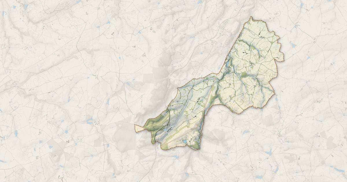 Portrait cartographique de Châtillon : relief, eau, forêts, bâti et voies, calculés à partir des données de l'IGN
