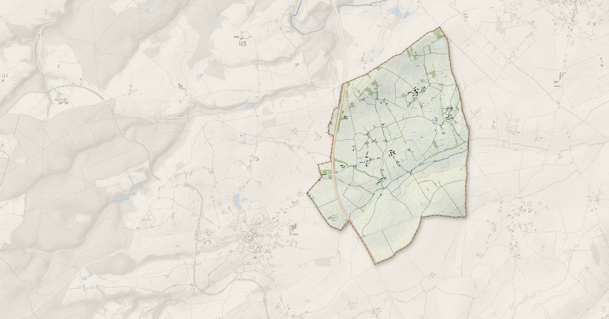 Portrait cartographique de Chezelle : relief, eau, forêts, bâti et voies, calculés à partir des données de l'IGN