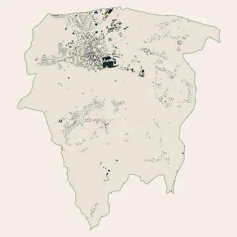Commentry : bâti
