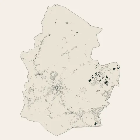 Domérat : bâti