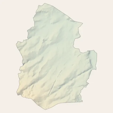 Domérat : relief
