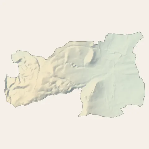 Gannat : relief