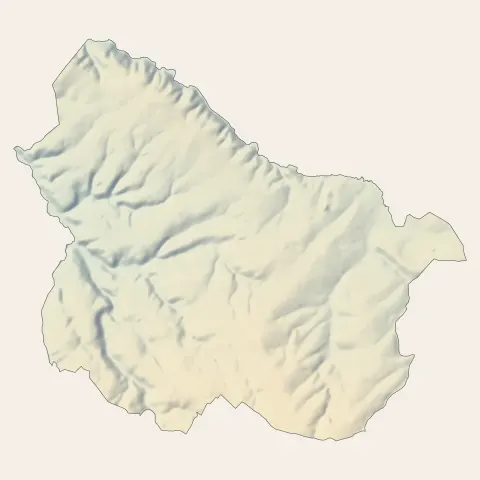 Néris-les-Bains : relief