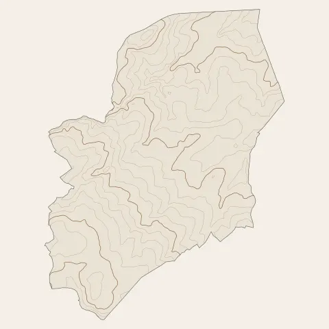 Prémilhat : courbes de niveau
