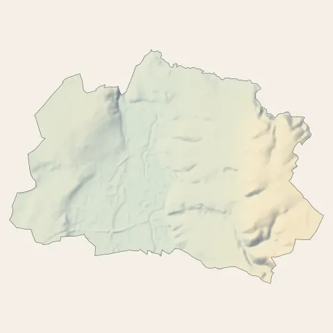 Saint-Victor : relief