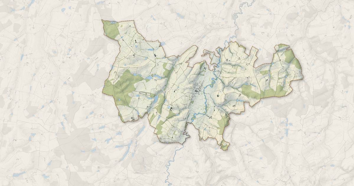 Portrait cartographique de Vaumas : relief, eau, forêts, bâti et voies, calculés à partir des données de l'IGN