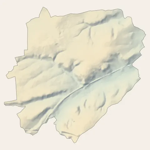 Vendat : relief