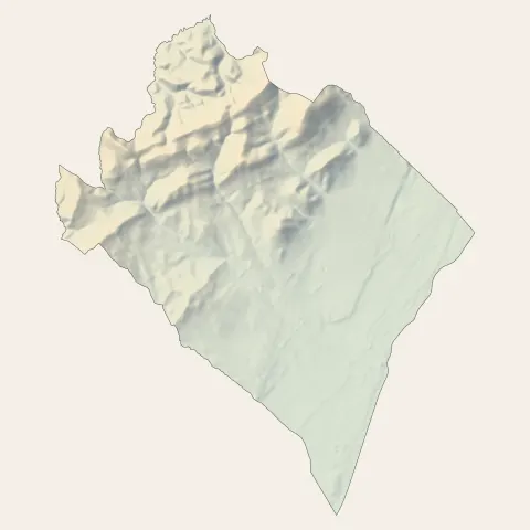 Manosque : relief