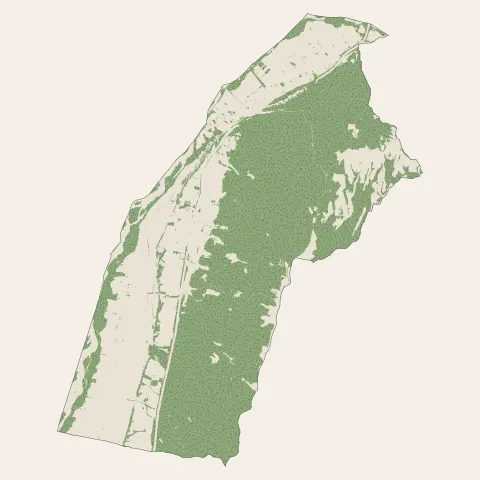 Les Mées : bois, forêts et landes