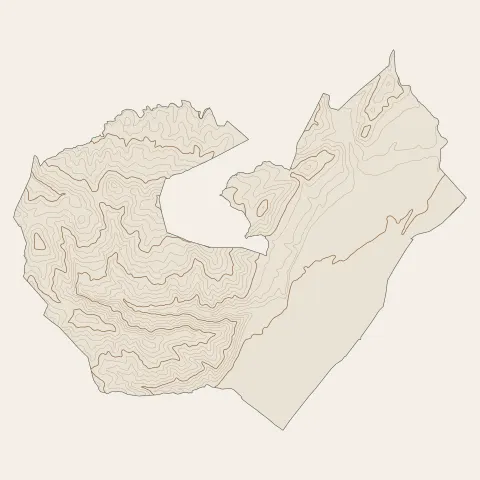 Peyruis : courbes de niveau