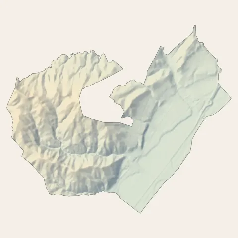 Peyruis : relief