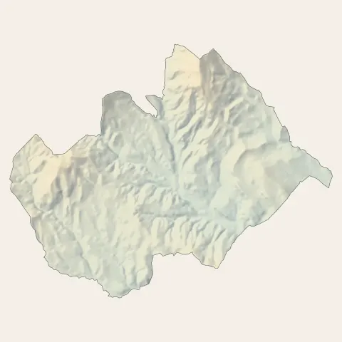 Pierrevert : relief