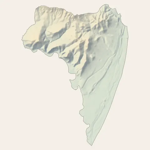 Villeneuve : relief
