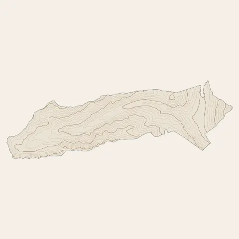 L'Argentière-la-Bessée : courbes de niveau