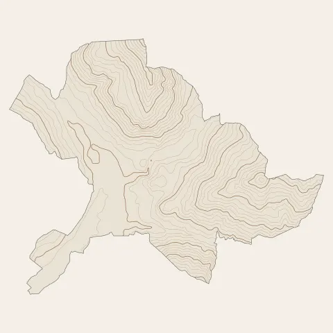 Briançon : courbes de niveau