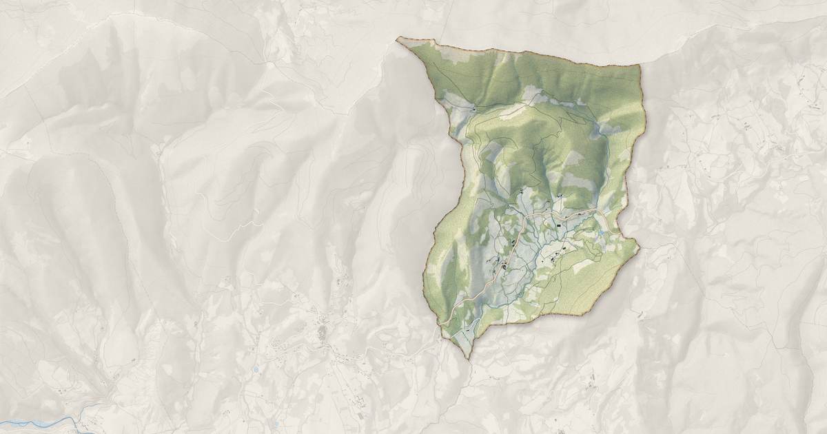 Portrait cartographique de Moydans : relief, eau, forêts, bâti et voies, calculés à partir des données de l'IGN