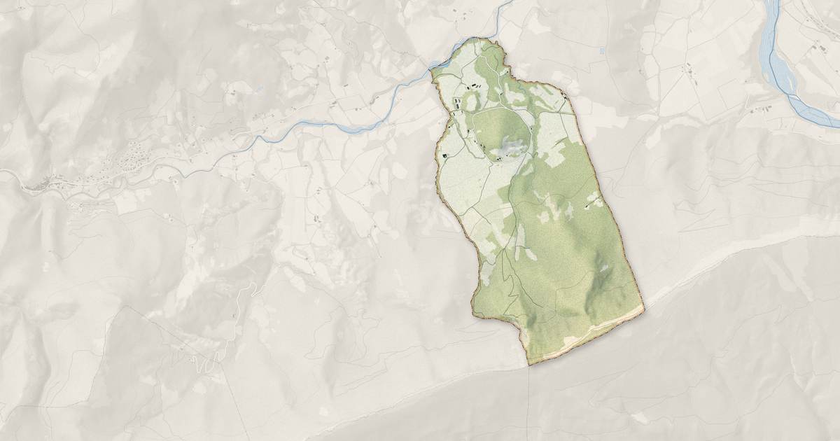Portrait cartographique de Nossage-et-Bénévent : relief, eau, forêts, bâti et voies, calculés à partir des données de l'IGN