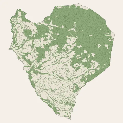 Saint-Bonnet-en-Champsaur : bois, forêts et landes