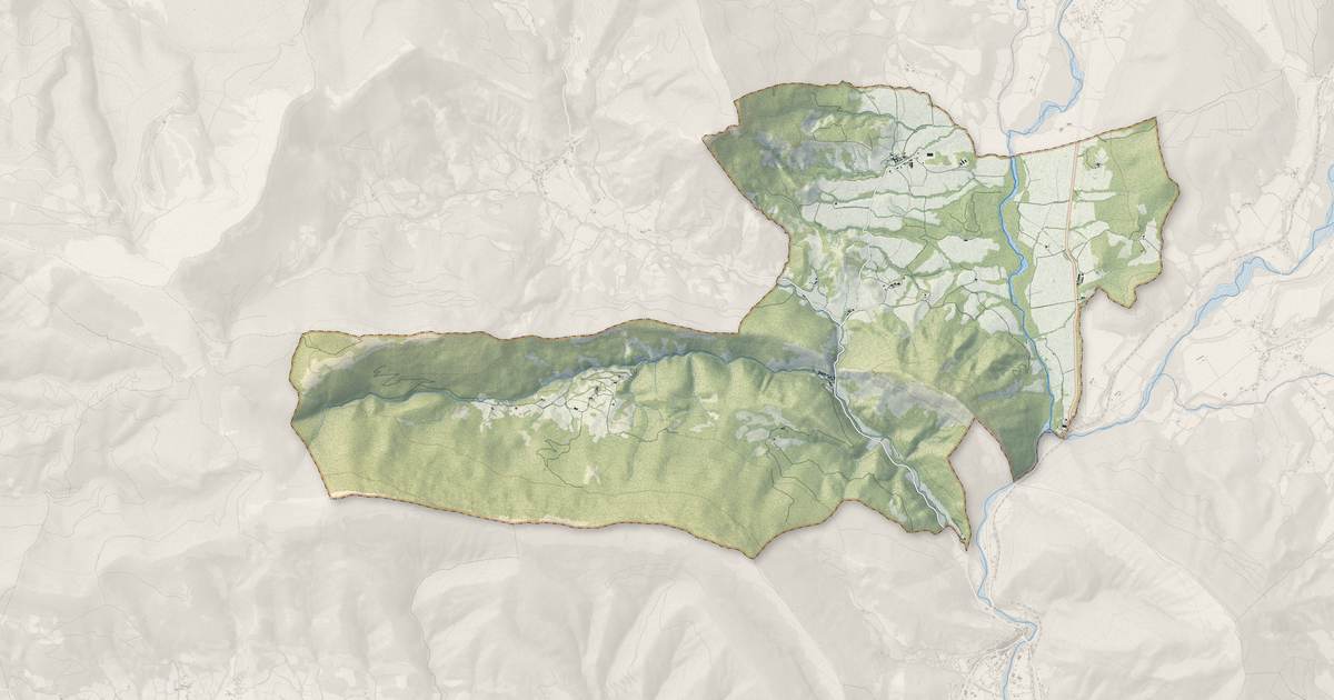 Portrait cartographique de Sigottier : relief, eau, forêts, bâti et voies, calculés à partir des données de l'IGN