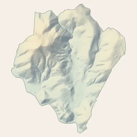Auribeau-sur-Siagne : relief