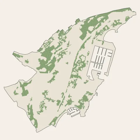 Beaulieu-sur-Mer : bois, forêts et landes