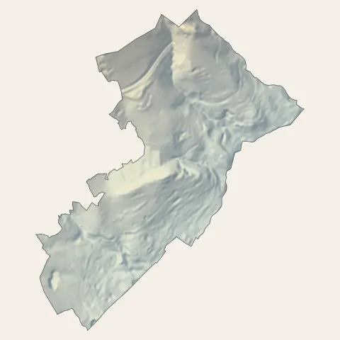 Beausoleil : relief