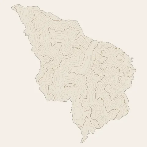 Breil-sur-Roya : courbes de niveau