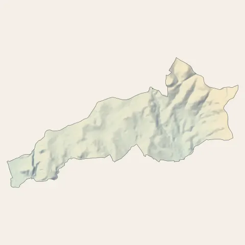 Le Cannet : relief