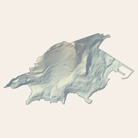 Cap-d'Ail : relief